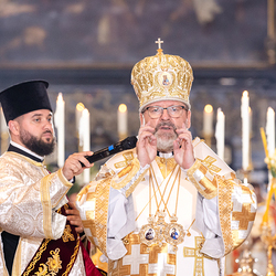 byzantinisches Pontifikalamt Stephansdom