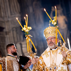 byzantinisches Pontifikalamt Stephansdom