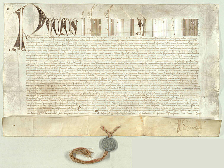 Päpstliche Bulle zur Errichtung der Wiener Diözese / Diözesanarchiv Erzdiözese Wien Päpstliche Bulle zur Errichtung der Wiener Diözese