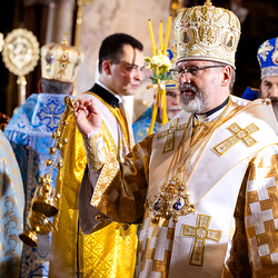 byzantinisches Pontifikalamt Stephansdom