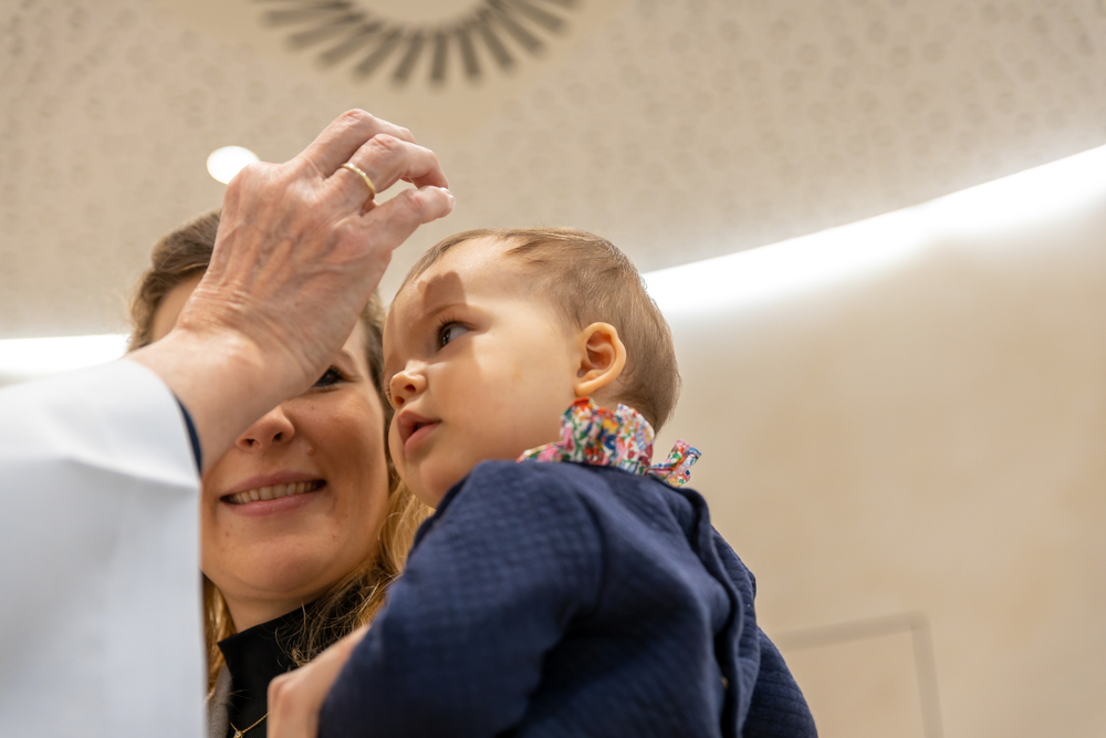 Spendung des Aschenkreuz