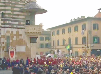 Papst Franziskus in Prato / screenshot ctv Papst Franziskus in Prato