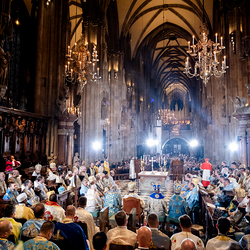 byzantinisches Pontifikalamt Stephansdom