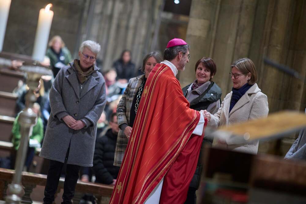 Gottesdienst mit 1000 Religionslehrerinnen und Religionslehrern im Stephansdom / Erzdiözese Wien/Florian Feuchtner Gottesdienst mit 1000 Religionslehrerinnen und Religionslehrern im Stephansdom